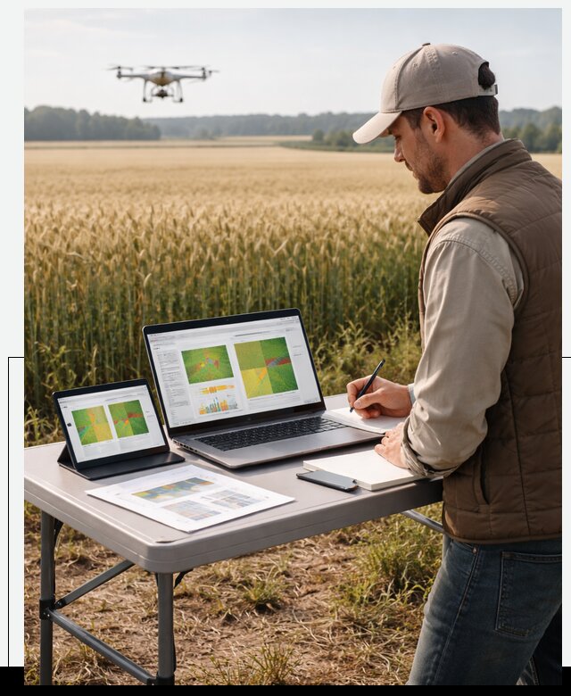 Система AI прогнозирования урожайности для точных агрономий в Сарове