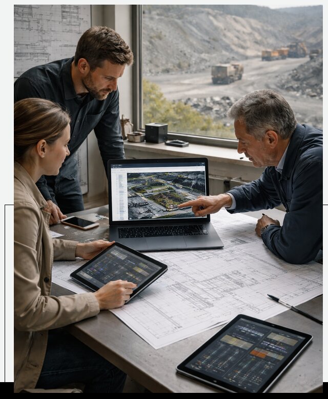 Разработка и внедрение систем для горнодобычи в Сарове