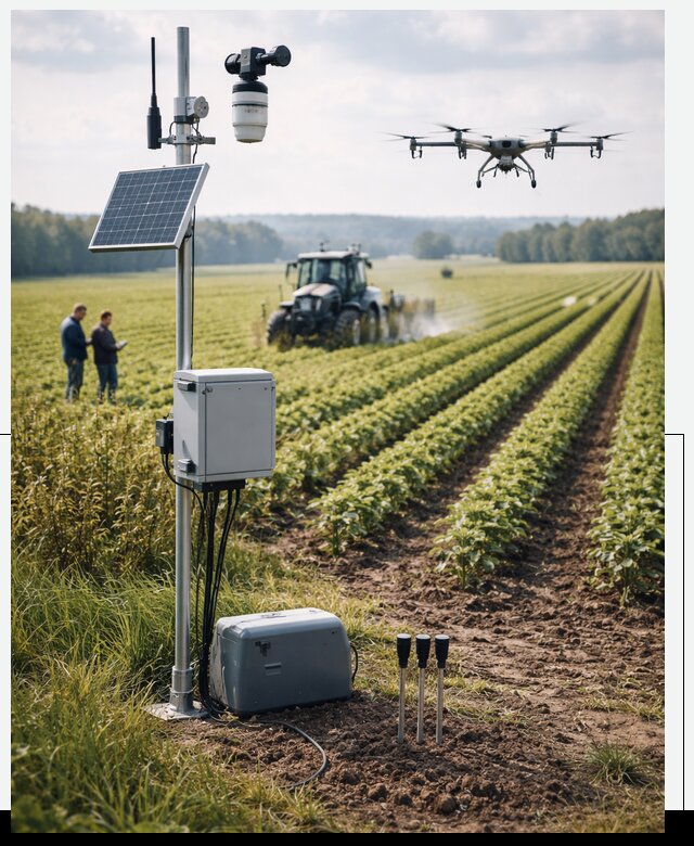 Разработка IoT мониторинга полей в Сарове от 8853 р. | АвикейСро